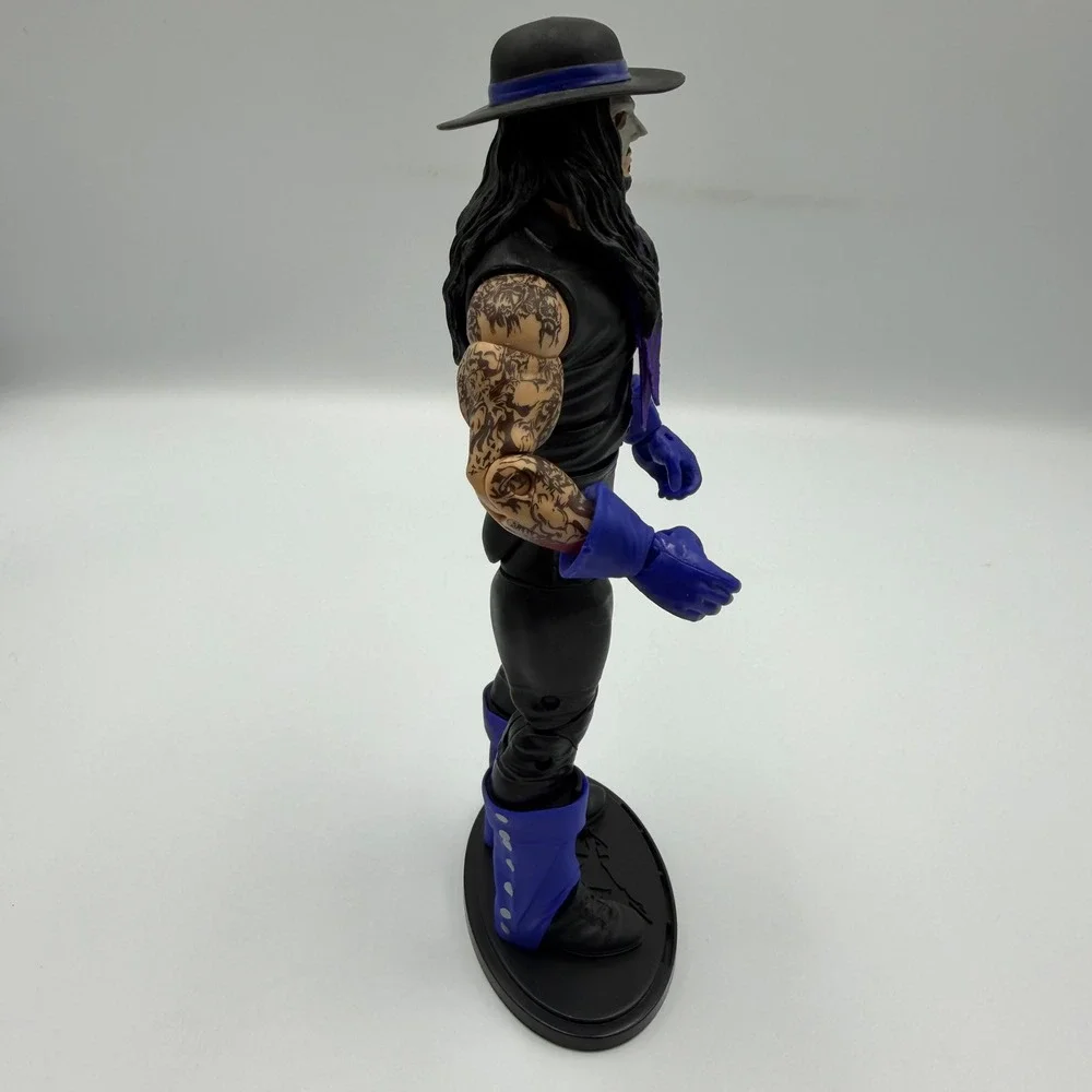 WWE Mattel Elite Legends Series Undertaker Action Figure Purple Black 2013 X9675